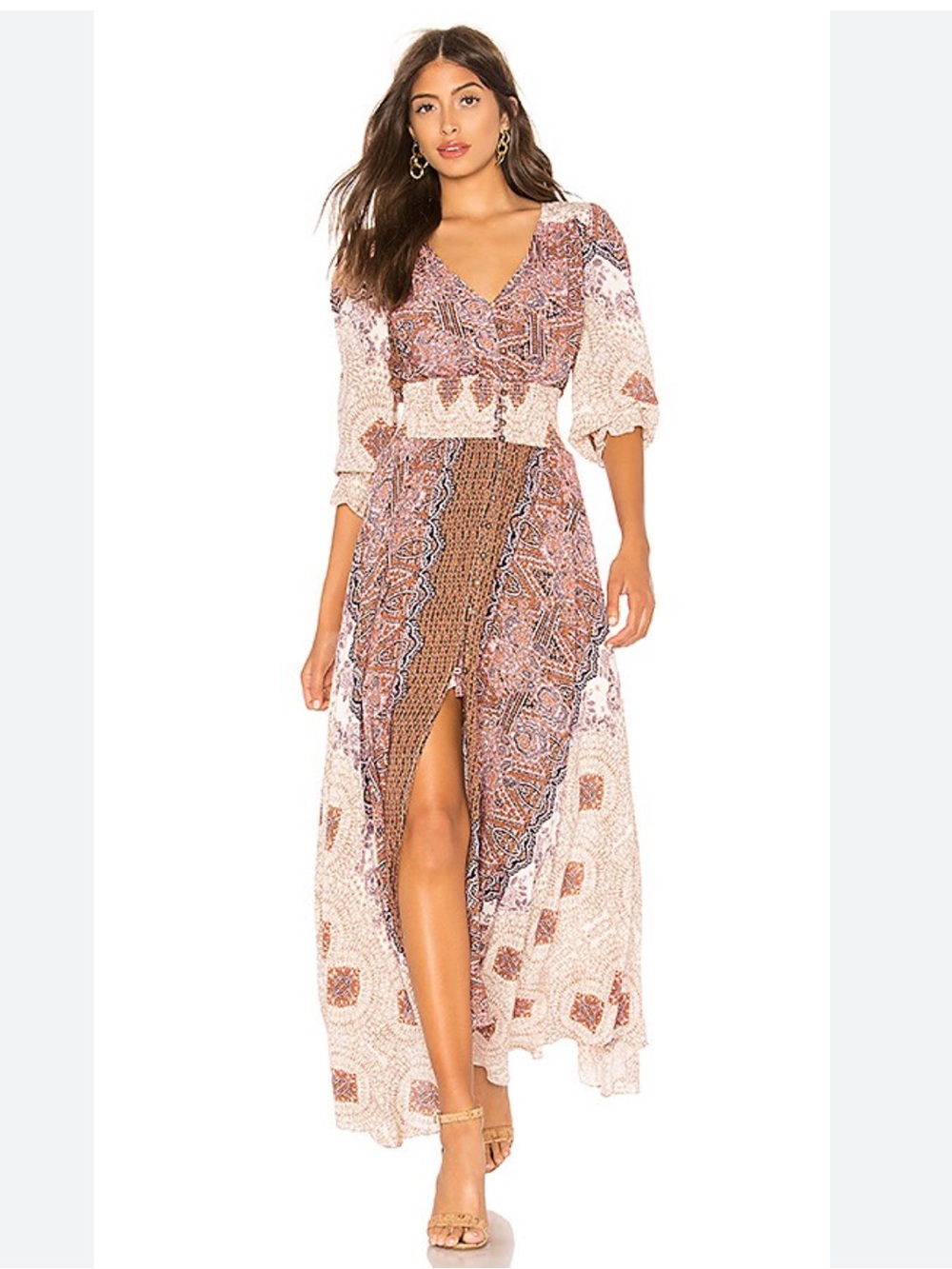 Free People Mexicali Rose Maxi Dress